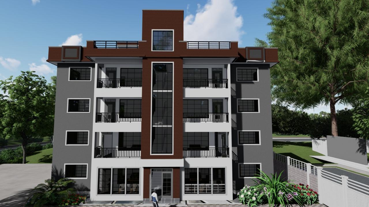 Apartment exterior view